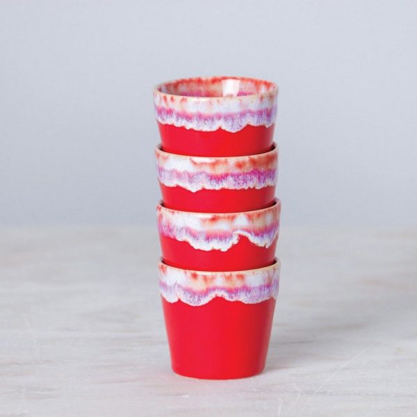 Copo Espresso Vermelho